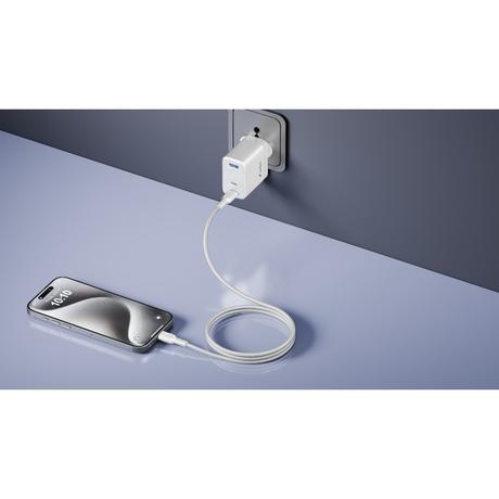 Urbn 60 W Pro Cord USB Type C to Type C Power Cable, White-2