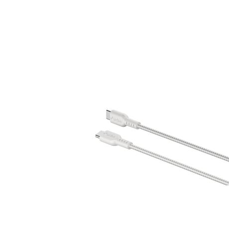 Urbn 60 W Pro Cord USB Type C to Type C Power Cable, White-3
