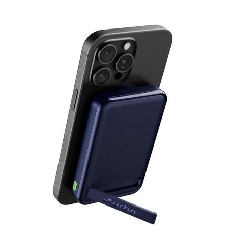 Urbn 10000 mAh 15 W Arc MagTag Power Bank with Stand, Blue-0