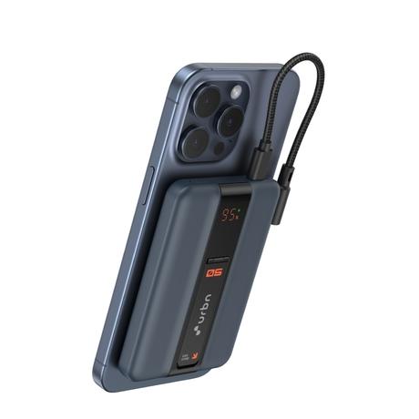 Urbn One Aero 5000 mAh Magsafe Power Bank, Blue, UPR027-0