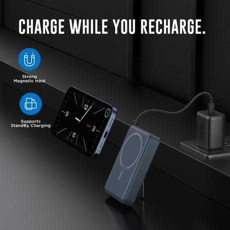 Urbn One Aero 10000 mAh Magsafe Power Bank, Blue, UPR127-4