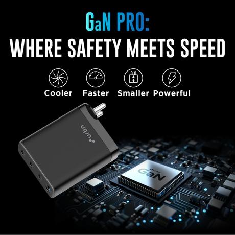 Urbn PD GaN Multi-Utility Adapter 100 W, Black-1