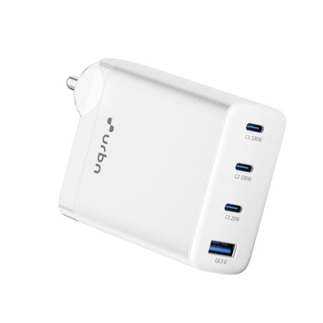 Urbn PD GaN Multi-Utility Adapter 100 W, White-0