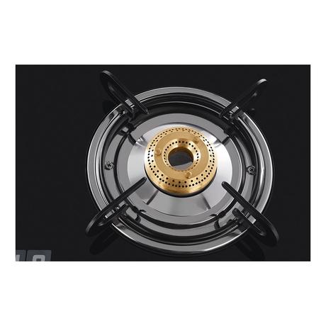 Usha Ebony GS4001 Cooktop with 4 Brass Burners-5