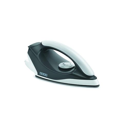 Usha Aurora Dry Iron 1000 W, 5 Fabric Settings, Non-Stick, Black-1