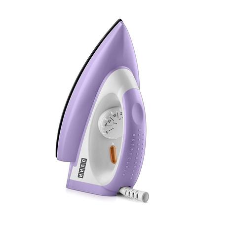Usha Armor AR1100WB, 1100 Watts, Dry Iron, Lightweight Body, Non-stick Soleplate, Overheat Safety Protection, Purple-0