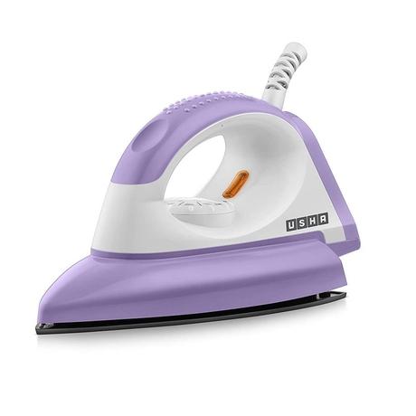 Usha Armor AR1100WB, 1100 Watts, Dry Iron, Lightweight Body, Non-stick Soleplate, Overheat Safety Protection, Purple-2