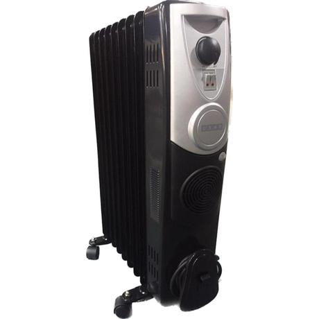 Usha 9 Fin Oil Filled Radiator, 4209 F PTC BL-0