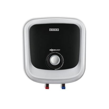 Usha Aqua Buddy 10 L Geyser White Black-0