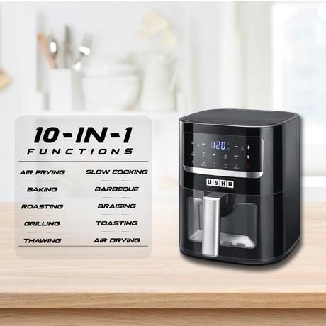 Usha Ichef 1350 Watts 4.5 L Smart Air Fryer-2