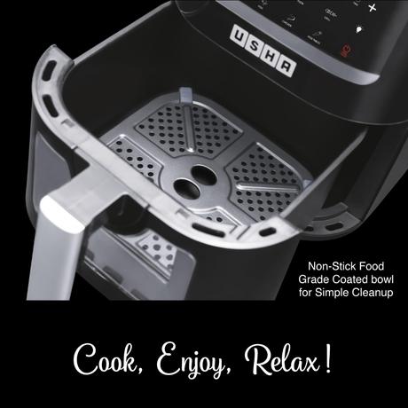 Usha Ichef 1350 Watts 4.5 L Smart Air Fryer-4