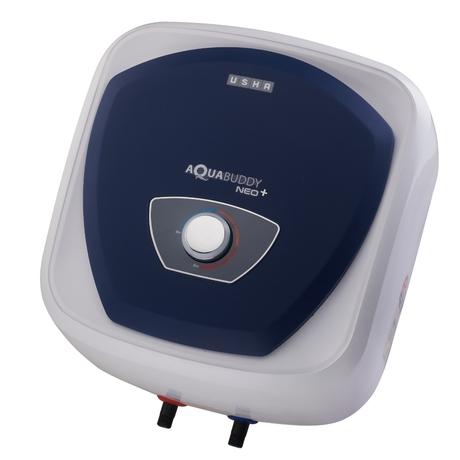Usha AquaBuddy Neo Plus, Storage Water Geyser 20 L, Copper Heating Element, Anti-Rust Protection, White-2