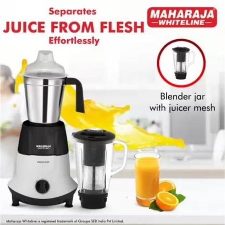 Buy Maharaja Whiteline Odacio Elite 750 Watt Jars Mixer Grinder