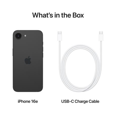 Buy Apple iPhone 16e 128 GB, Black - Apple | Online Electronic 