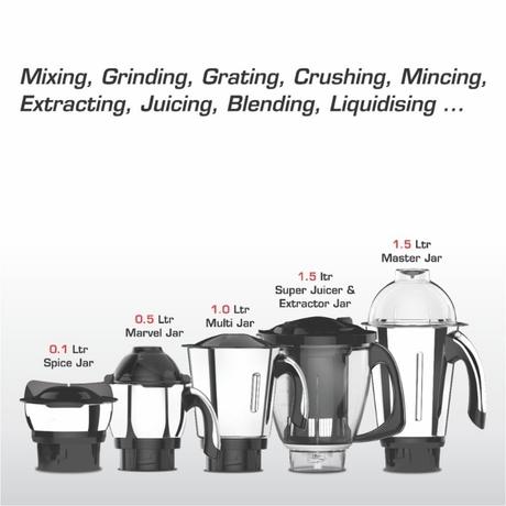 Vidiem Vector Premium MG 575 A Mixer Grinder-1