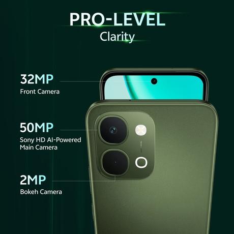 Vivo T5x 5G 256 GB, 8 GB RAM, Cyber Green, Mobile Phone-11