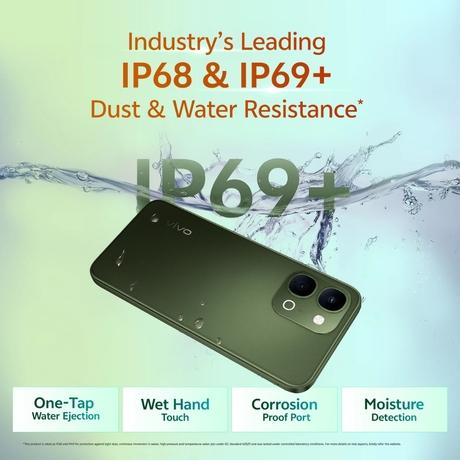 Vivo T5x 5G 256 GB, 8 GB RAM, Cyber Green, Mobile Phone-7