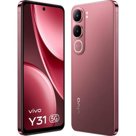 Vivo Y31 5G 128 GB, 6 GB RAM, Blush Red, Mobile Phone-6