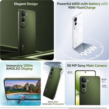 Vivo Y400 5G 128 GB, 8 GB RAM, Dynamic Green, Mobile Phone-7