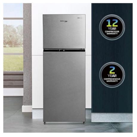 Voltas Beko 230L 1 Star Frost Free Refrigerator (RFF270EW0XIR0I0000GD Brushed Silver, Stabilizer Free Operation)-4
