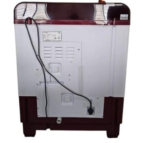 Voltas Beko 9 Kg Semi-Automatic Twin Tub Washing Machine, BRSSWH4PTD, Burgundy-1
