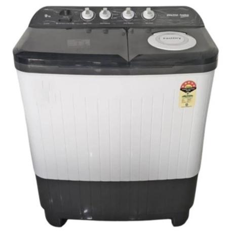 Voltas Beko 9 Kg Semi-Automatic Twin Tub Washing Machine, GRSSWH4PTD, Grey-0