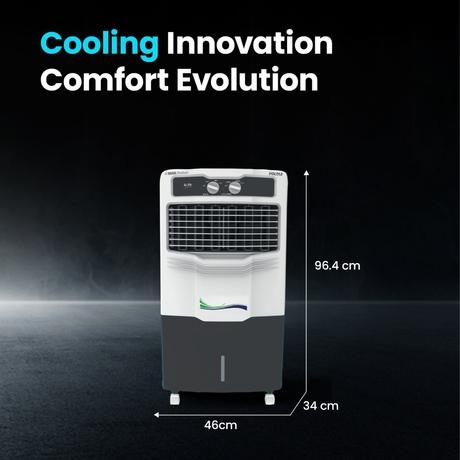 Voltas Alfa 45L Personal Cooler, White/Grey-4