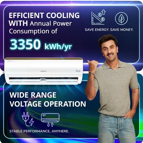 Voltas 1 Ton 3 Star Inverter Split Air Conditioner, Vertis Regal Magnum-2