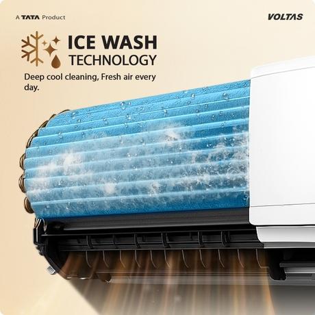 Voltas 1.5 Ton 3 Star Heavy Duty Inverter Split Air Conditioner, Venus Luxe-1