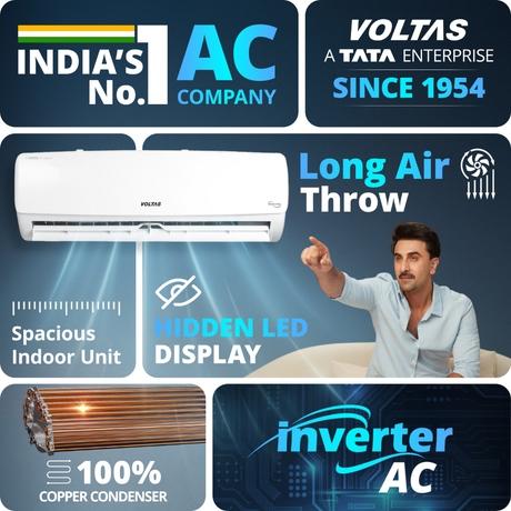 Voltas 2 Ton 3 Star Inverter Split Air Conditioner, Vectra Elegant-10