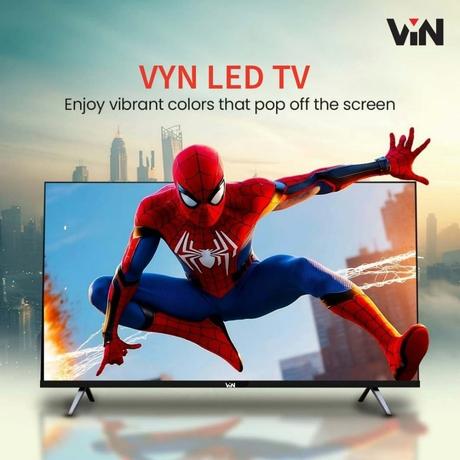 VYN 80 cm (32 inch) HD Basic LED TV, VYB32F Black (2026 Model)-10