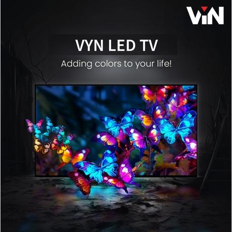 VYN 109 cm (43 inches) Smart FHD LED TV, VYS43F, Black (2026 Model)-8