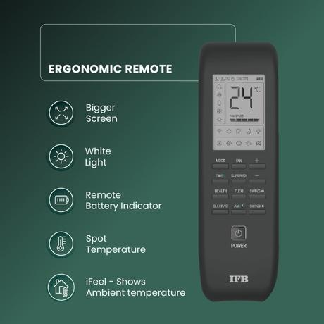 Dc Inverter Remote Setting Dawlance Ac Heat Mode Buy IFB Ton Star