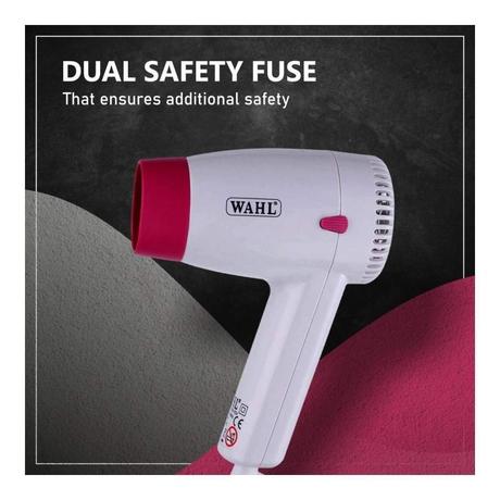 Wahl Easy Breezy 1200 Watt Hair Dryer, 2 Heat Settings, Hanging Loop for Easy Storaage, WCHD4-1024, White-5