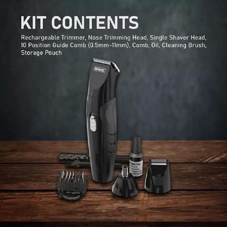 Buy Wahl Groomsman Rechargeable Grooming Kit, Black at Reliance