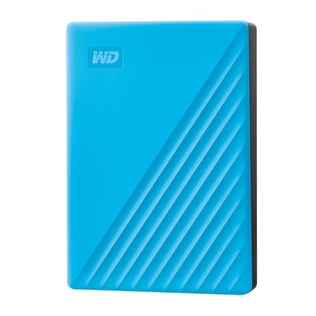 Western Digital 4 TB My Passport External Portable Hard Disk Drive (HDD), USB 3.0, Blue, WDBPKJ0040BBL-0