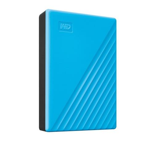Western Digital 4 TB My Passport External Portable Hard Disk Drive (HDD), USB 3.0, Blue, WDBPKJ0040BBL-3