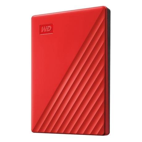 Western Digital 2 TB My Passport External Portable Hard Disk Drive (HDD), USB 3.0, Red, WDBYVG0020BRD-2