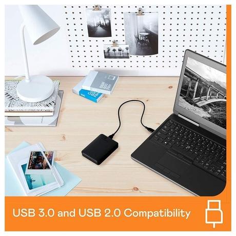 Western Digital 2 TB Elements USB 3.0 External Hard Drive (Black)-2