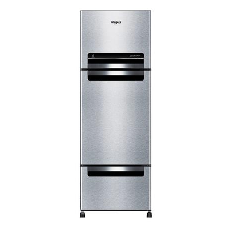 Whirlpool 240 L Star Frost Free 3 Door Refrigerator(263D PROTTON ROY, Steel Onyx)-0