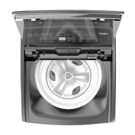 Whirlpool 7.5 kg Top Load, ZPF Technology, In-built Heater, Spiro Wash Action, Smart sensor, Smart Detergent Recommendation, Grey, 5 Star (Stain Wash Pro)-4