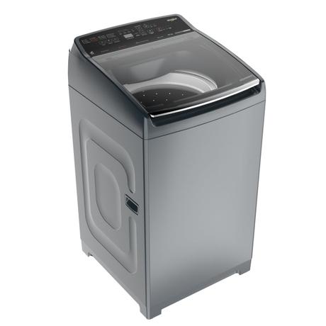Whirlpool 8.5 kg Top Load, In Built Heater, 6th Sense Technology, Spiro wash, Hard Water Wash, Smart Lint Filter, Grey (Stainwash Pro Plus)-1