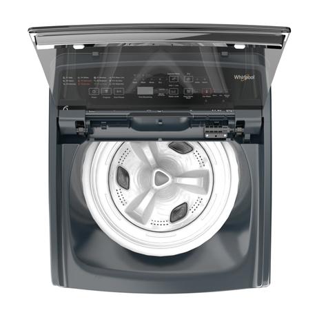 Whirlpool 8.5 kg Top Load, In Built Heater, 6th Sense Technology, Spiro wash, Hard Water Wash, Smart Lint Filter, Grey (Stainwash Pro Plus)-4