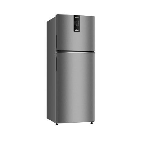 Whirlpool Intellifresh Pro 235 L 2 Star Inverter Convertible Frost Free Double Door Refrigerator, Steel-1