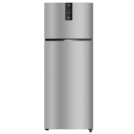 Whirlpool Intellifresh 467 L 2 Star Inverter Convertible Frost Free Double Door Refrigerator, Steel-0