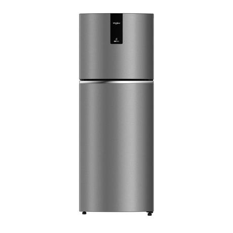 Whirlpool Intellifresh 235 L 3 Star Frost Free Double Door Refrigerator, Steel-0