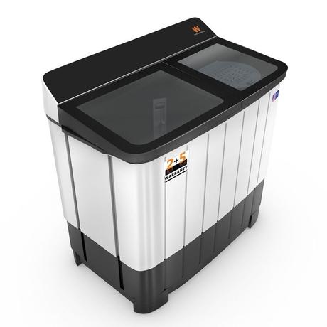 White Westinghouse 9.5 kg Semi-Automatic Top Load Washing Machine, SFW950G, White and Black-4
