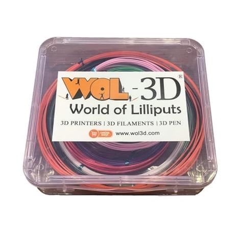 WOL3D (10in1) 5M PLA 3D Pen Filament Pack-4