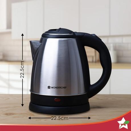 Wonderchef Crescent Electric Kettle 1.5 L-2