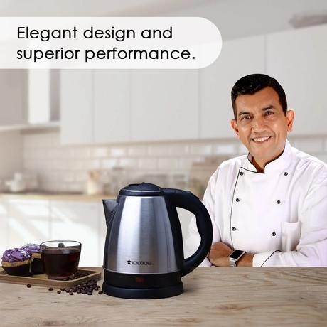 Wonderchef Crescent Electric Kettle 1.5 L-4